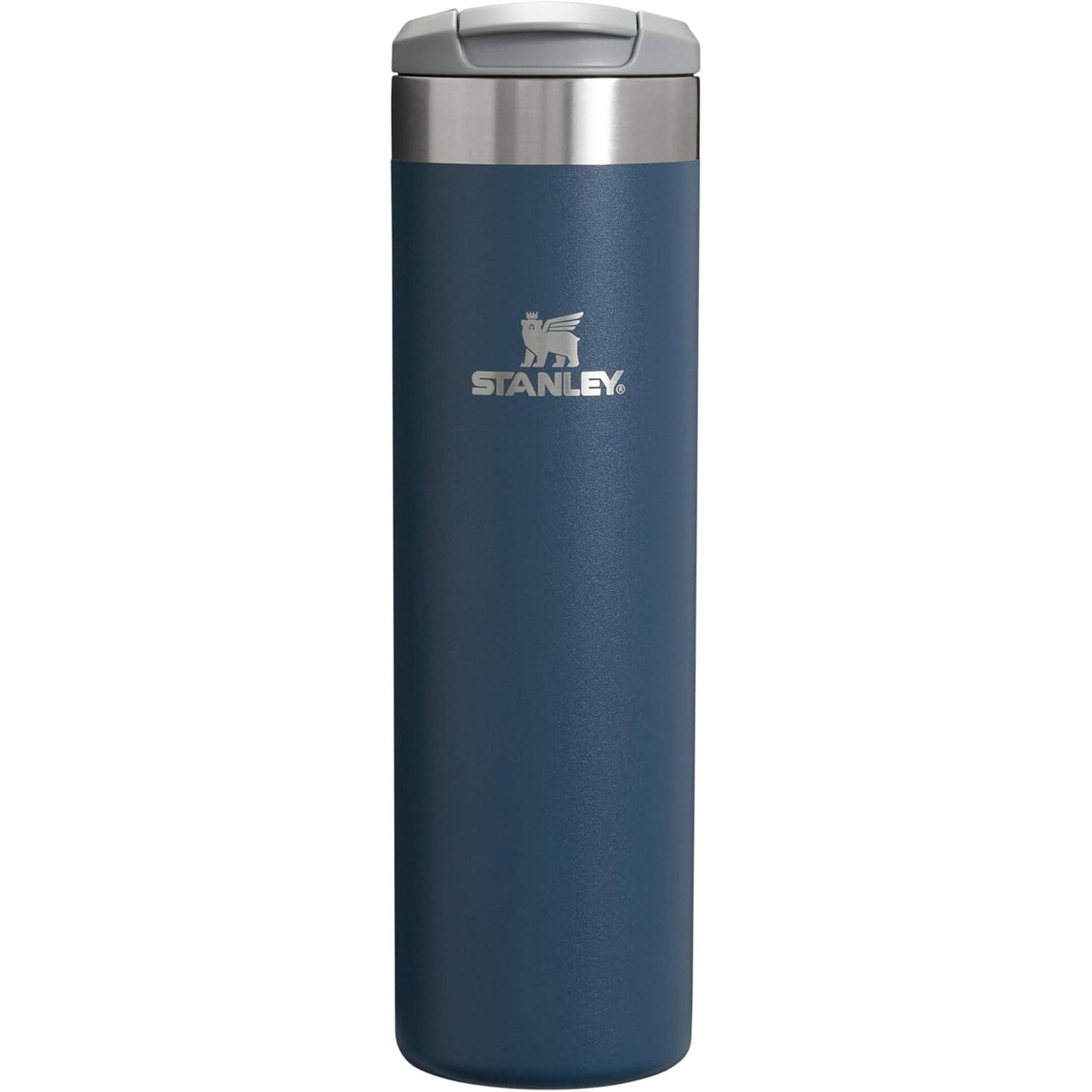 Aerolight Transit Bottle 20 Oz | Locking Drink through Lid | Leak Resistant Water Bottle or Coffee Travel Mug | Lightweight Insulated Stainless Steel | Bpa-Free | Navy
